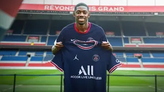 Ousmane Dembélé's first game for PSG