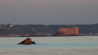 Mouillage au pied de l'Enfer en baie de morlaix