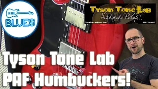 Tyson Tone Lab PAF Humbucker Pickups (SG Guitar)