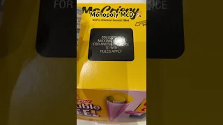 McDonald’s Monopoly Double Peel 🎉
