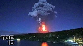 Top 10 Volcanic Eruptions Caught on Camera