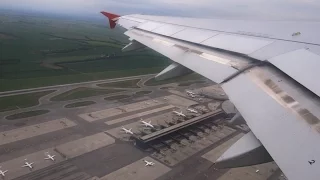 Austrian Airlines A320 takeoff from Vienna!