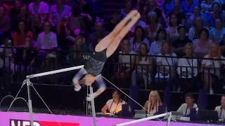 Sanna Veerman (NED) - Qual - 14,200 Uneven bars - World Championships 2023