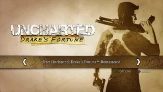 Uncharted: The Nathan Drake Collection Main Menu Extended