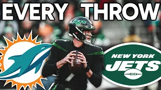 Tim Boyle EVERY THROW - Week 12 - Miami Dolphins vs New York Jets Highlights