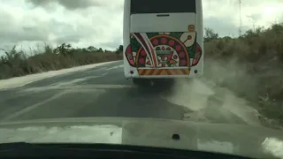 N1, Troço Inchope - Gorongosa, vídeo #3, Sofala, Driving in Mozambique