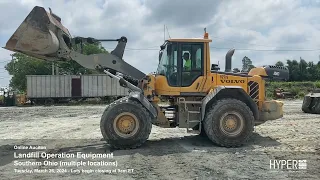 2010 VOLVO L90F WHEEL LOADER - Rumpke Lot 16 selling at auction 3/26/2024