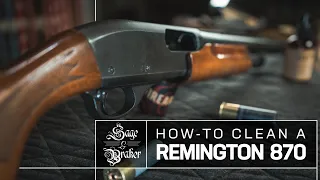 Remington 870 Pump Shotgun // How to Clean and Disassemble