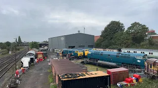 Severn Valley Railway | Live Rail Cam | Kidderminster Diesel Depot |