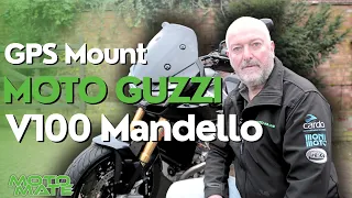 Install the Raised Navigation Mount for Moto Guzzi V100 Mandello | Moto-Mate Tutorial