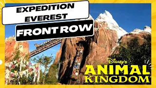 [NEW] FRONT ROW Expedition Everest FULL RIDE | 4K POV | Disney World