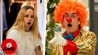 Psychopath Clown Makes A Victim | Just For Laughs Gags