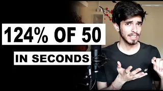 Percentage Tricks - How to calculate percentages in seconds Mental Maths- 15