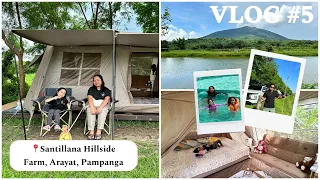 [4K] | Santillana Hillside Farms Car Camping | Camp Tour | Naturehike Village 13 Tent