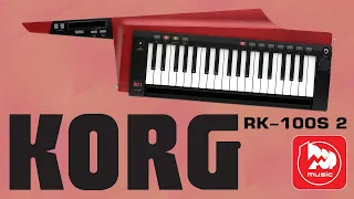 [Eng Sub] Korg RK-100S 2 synthesizer keytar (lightweight)