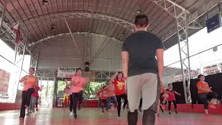 Aerobics dance exercise
