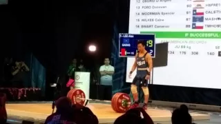 Alex Lee (69 kg), 177 kg Clean and Jerk, USA record