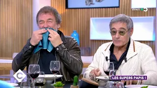 Gérard Lanvin et Olivier Marchal, les super papis ! - C à Vous – 25/02/2020