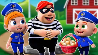 Police Officer Song + Stranger At Grocery Store Song and More Nursery Rhymes & Kids Song