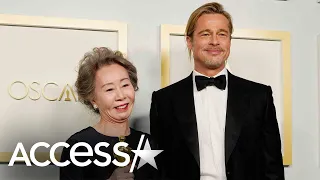 Brad Pitt Gets Love From ‘Minari’s’ Yuh-Jung Youn In 2021 Oscars Speech