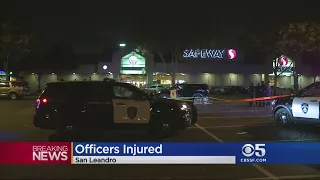 Two San Leandro Police Officers Injured In Hit-And-Run