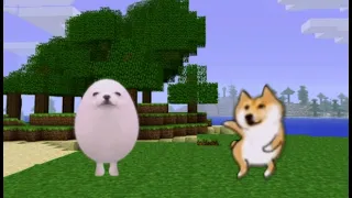 Eggdog vs Dancing Doge