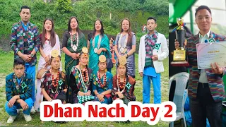 Dhan Nach (paddy dance) 2nd day@Tharpu, Soreng, west Sikkim@Srijunga yakthung sakthim phojumbho 2023