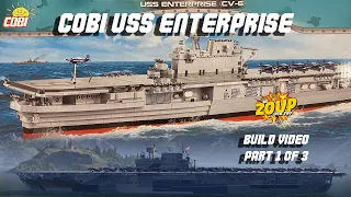 USS Enterprise Cobi  Blocks Build Video