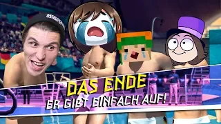 Vier YOUTUBER springen ins WASSER & einer beendet seine Olympische Karriere!