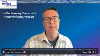 HyFlex Learning Community Gathering Webinar May 22, 2024 AI in Support of HyFlex