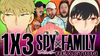 SPY X FAMILY | REACTION | 1x3 "Prepare for the Interview"