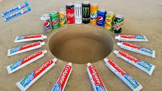 Colgate VS Cola, Monster, Fanta, Pepsi, Mtn Dew, Fruko, Yedigün, Lipton and Mentos Underground