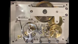 【多摩六都科学館】機械式腕時計のしくみ「テンプの模型」