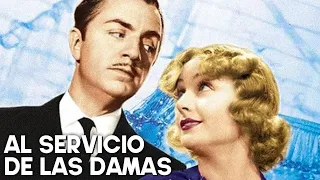 Al servicio de las damas | William Powell | Película romántica clásica | Español