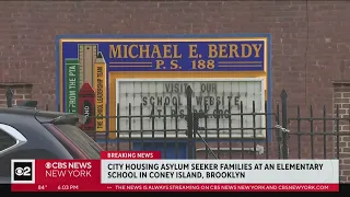 Families outraged over plans to house asylum seekers at NYC school