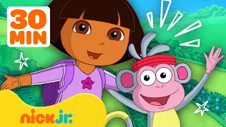 Dora poznaje świat | NAJWIĘKSZE przygody Dory i Butka! | 30 minut | Nick Jr. Polska