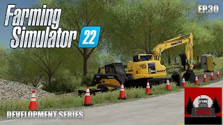 Farming Simulator 22 | Construction Development Timelapse | EP.30 | Starting a new job