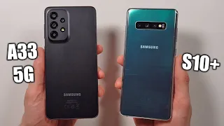 Samsung A33 5G vs S10 Plus 🔥 Speed Test