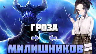 РЕЙЗ ЗАТЕСТИЛ РАЗОРА ЧЕРЕЗ МАГНИТНЫЕ ПОЛЯ В DOTA 1X6 / RAZE1X6 ИГРАЕТ НА RAZOR (Q)