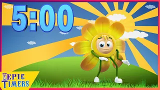 Happy Spring 5 Minute Timer with Fun Music!