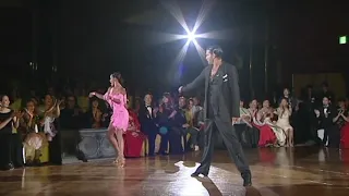 Nino Langella & Andra Vaidilaite (ITA) |  WSSDF 2019 | Pro Latin | Cha Cha Cha