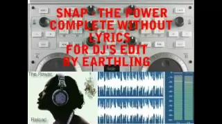 Snap - The power Instrumental Mix Complete without Lyrics