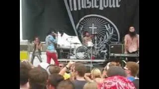 Foxy Shazam at 2012 Pointfest