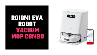 Roidmi EVA Robot Vacuum and Mop Combo with Self-Empty and Auto-Mop Washing Station, Smart Vacuum