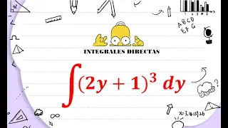 INTEGRALES DIRECTAS