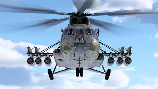 The Magnificent Eight | Mi-8 Gunship Close Air Support in Ground RB