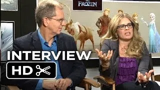 Frozen Interview 2 - Chris Buck & Jennifer Lee (2013) Disney Animated Movie HD