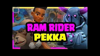 Trophy Push With This Pekka Ram Rider Deck | Fun Deck To Play With On Ladder | (Clash Royale)
