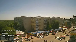 Timelapse 18-06-2018 - Новомосковск, Украина