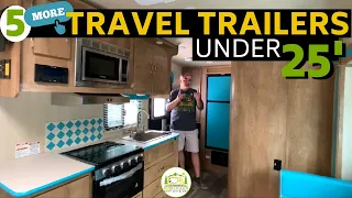 5 Small Travel Trailers Under 25' with Bathrooms